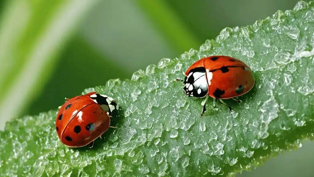ladybugs eat spider mites